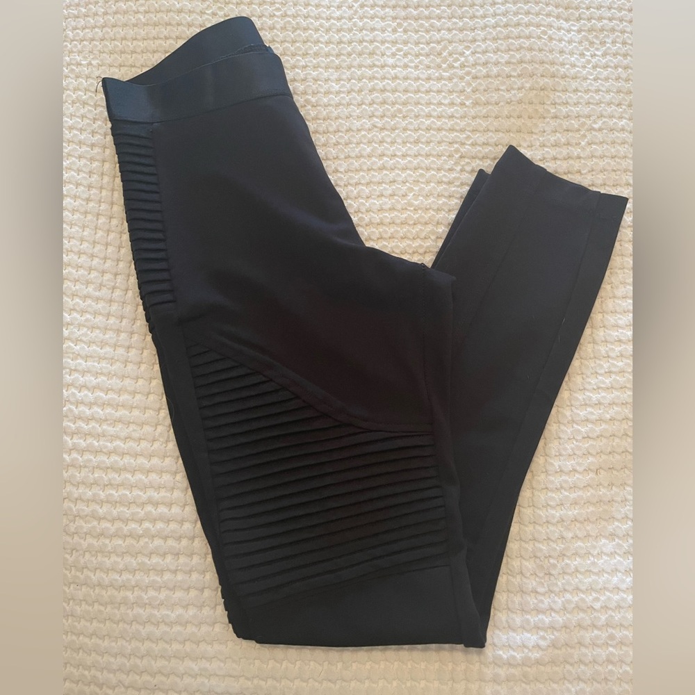 Bebe moto leggings